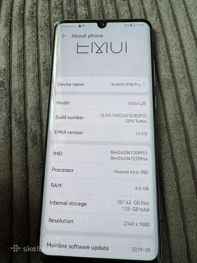 Idealios bukles Huawei p30 pro - nuotraukos Nr. 3