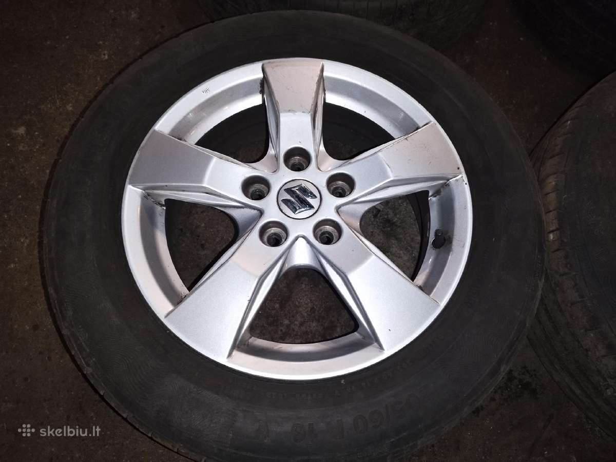 Suzuki Sx4 originalūs ratlankiai su padagom 6x16j - nuotraukos Nr. 2