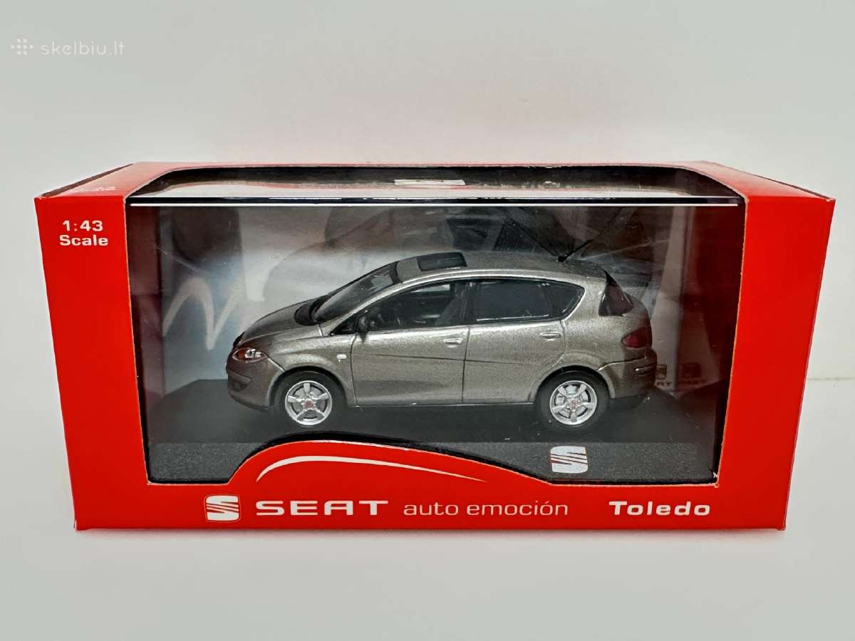 Seat Toledo 2004 pilka 1:43 Fischer - nuotraukos Nr. 2