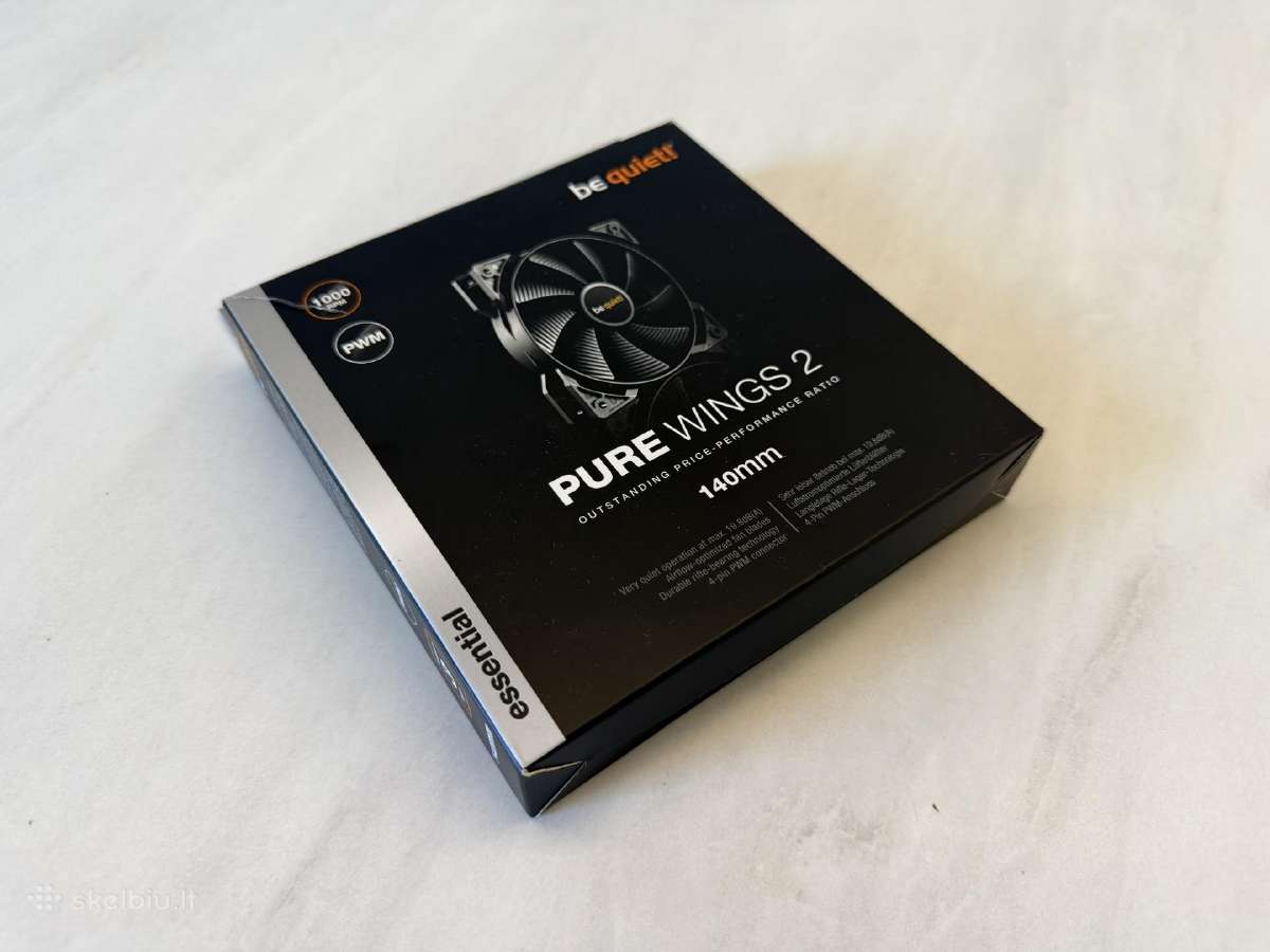 Be quiet! Pure Wings 2 Pwm 140 mm (Bl040) - nuotraukos Nr. 4
