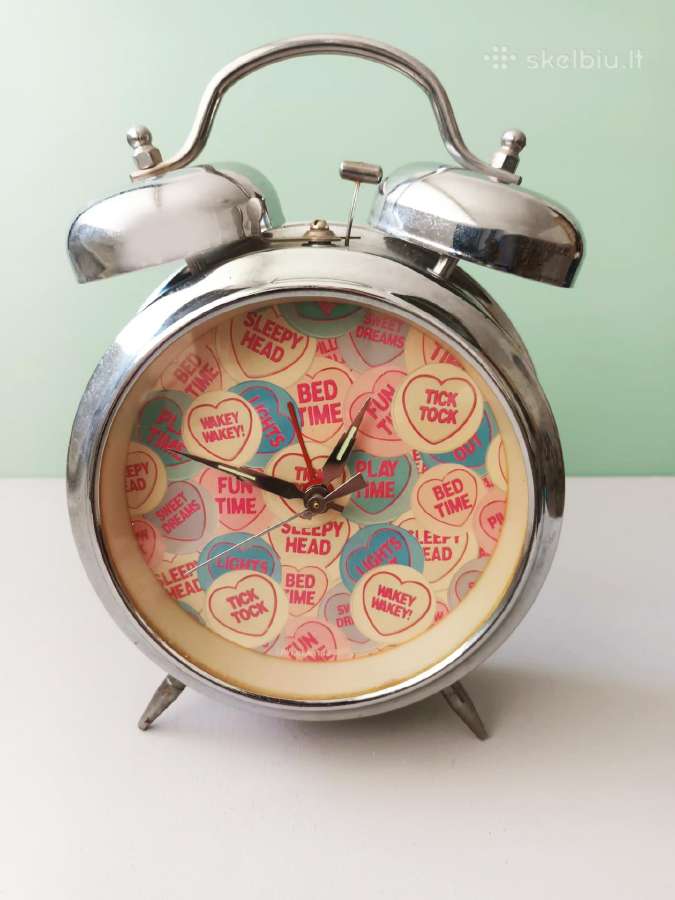 Retro stiliaus stalinis žadintuvas - nuotraukos Nr. 3