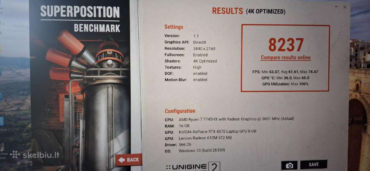 Lenovo Legion 5 Pro - nuotraukos Nr. 9