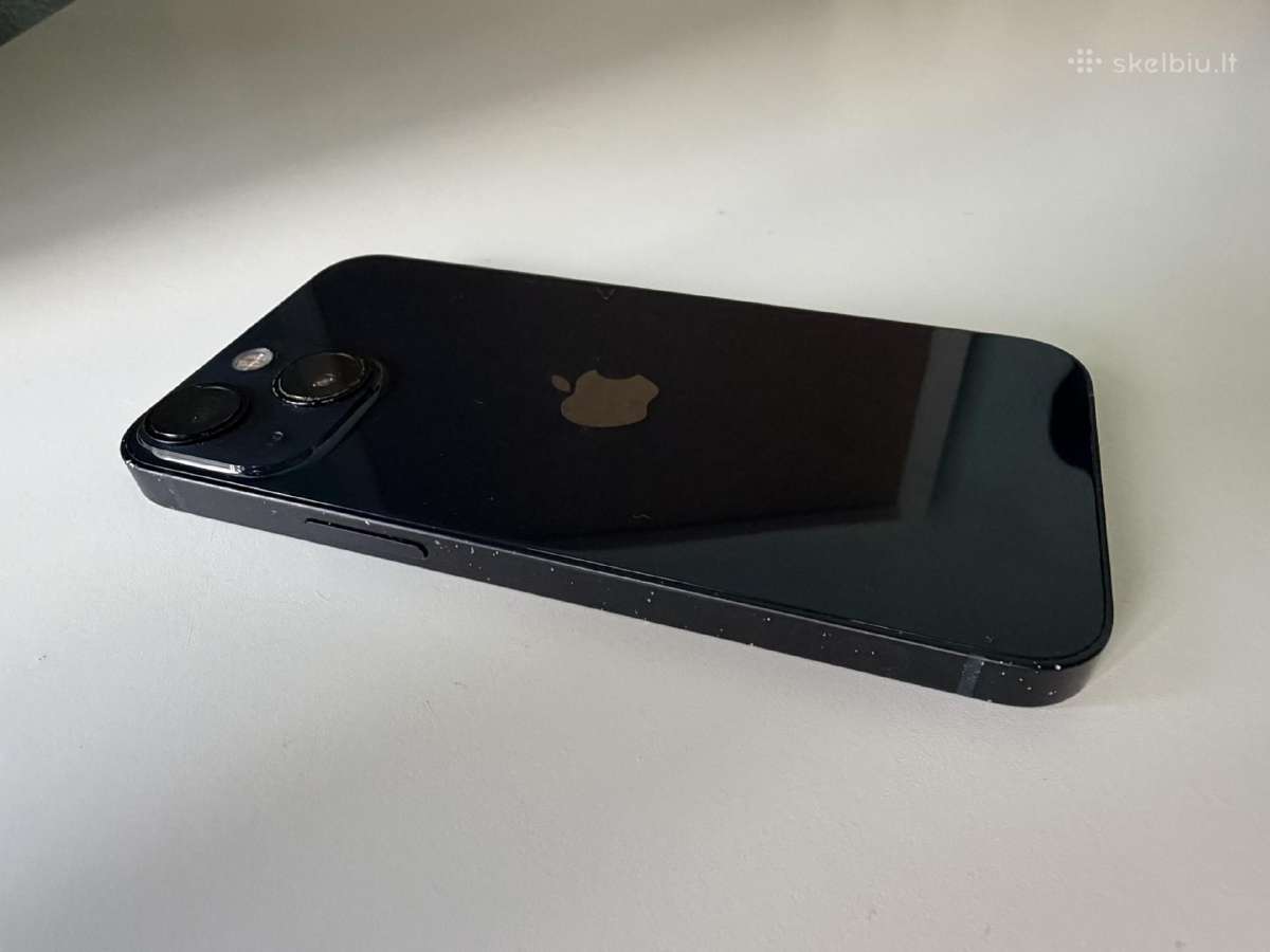 iPhone 13 mini, Black, Originalus 128gb - nuotraukos Nr. 3