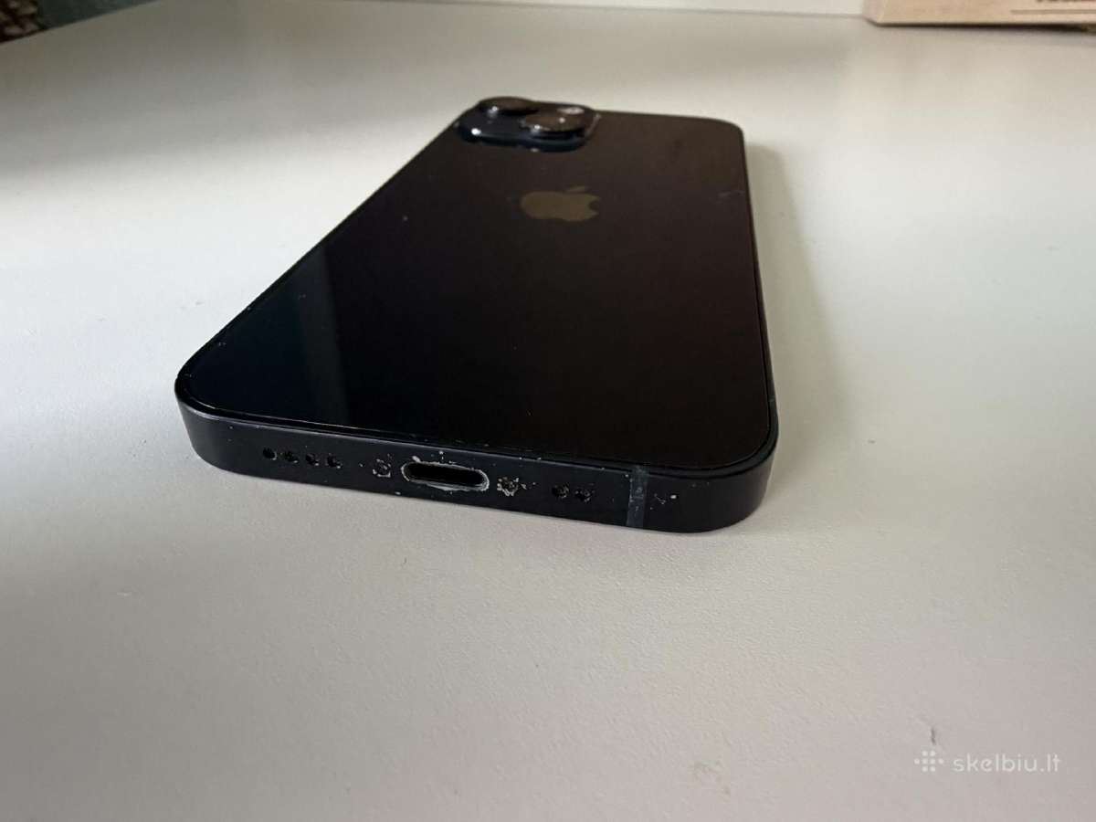 iPhone 13 mini, Black, Originalus 128gb - nuotraukos Nr. 4