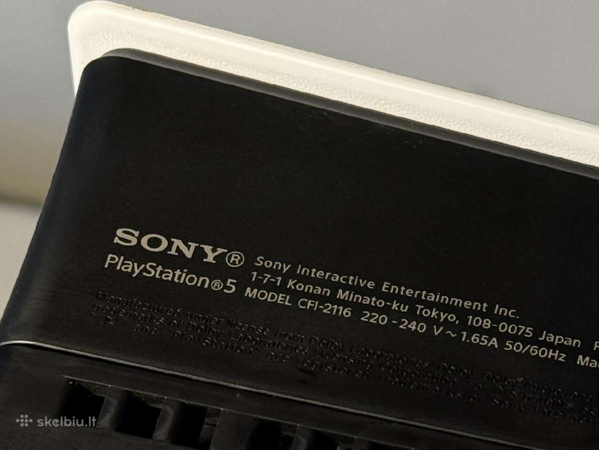 Sony Playstation 5 Slim Digital 825gb Mega Set - nuotraukos Nr. 9