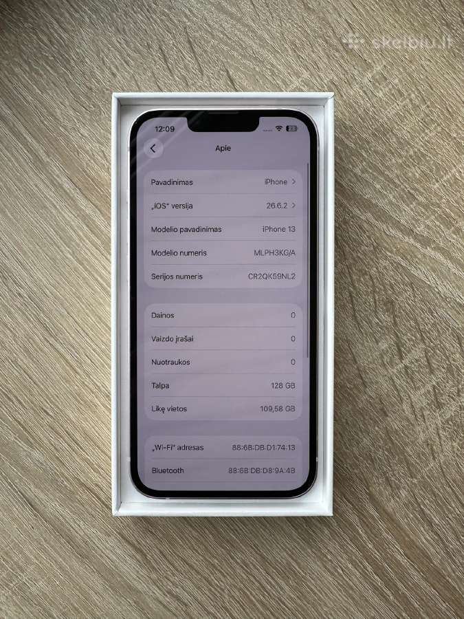 Apple iPhone 13 128gb - nuotraukos Nr. 8