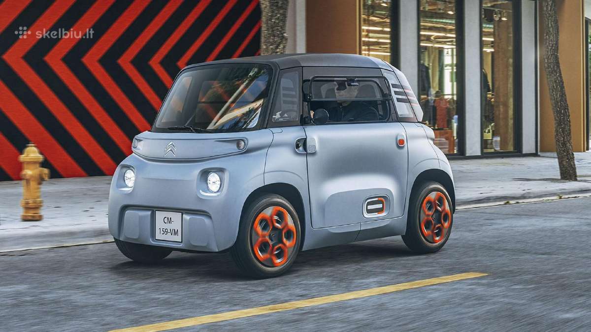 L7e L6e microcar rent / mini automobilių nuoma - nuotraukos Nr. 4