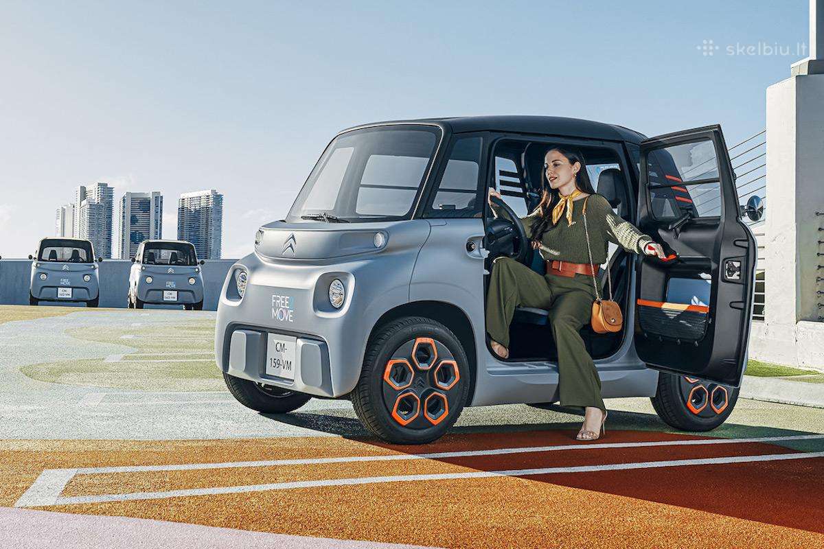 L7e L6e microcar rent / mini automobilių nuoma - nuotraukos Nr. 5