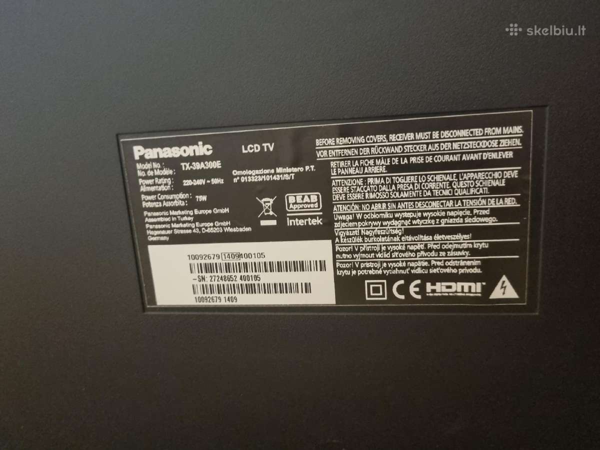 LG televizorius 39' 100cm - nuotraukos Nr. 2