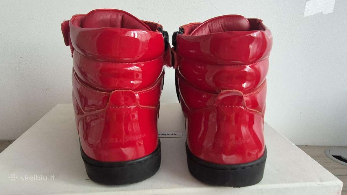 Dolce & Gabbana lakuoti aulinukai, 34 dydis - nuotraukos Nr. 3
