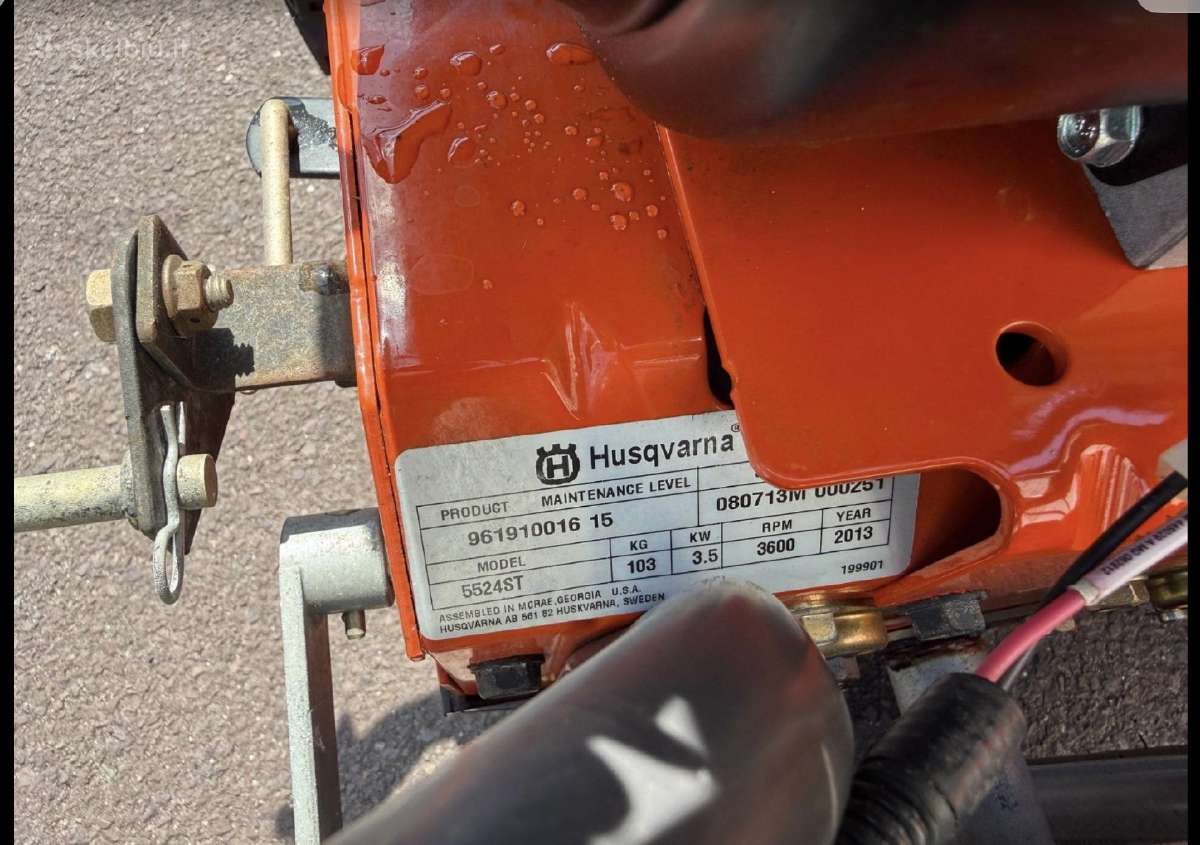 Sniego valytuvas Husqvarna 5524 St - nuotraukos Nr. 3