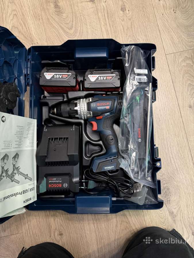 Bosch Gsb 18v-150 smūginis gręžtuvas-suktuvas - nuotraukos Nr. 3