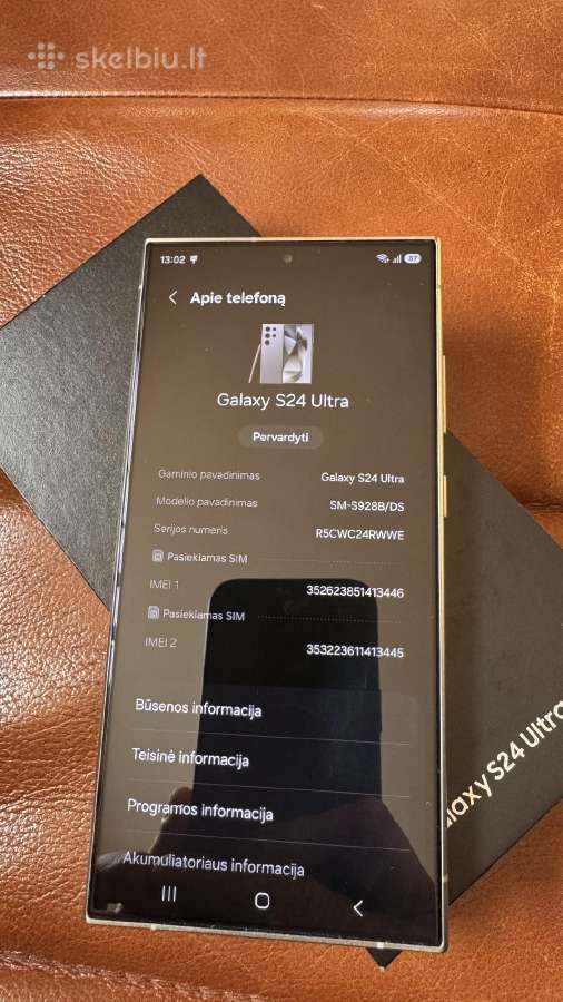 Samsung Galaxy S24 Ultra - nuotraukos Nr. 3