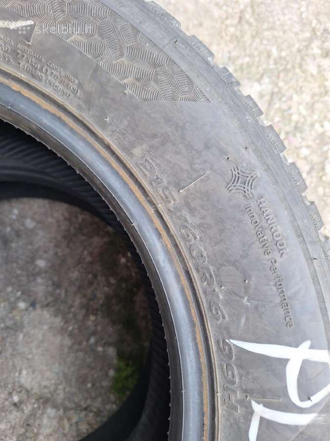 R16 215/60 m+s Hankook - nuotraukos Nr. 4