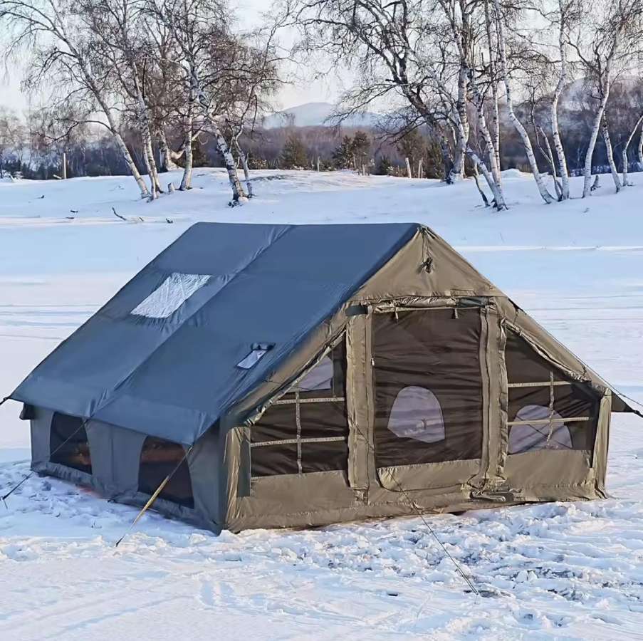Pripučiama palapinė Ascentum – 12 m² - nuotraukos Nr. 5