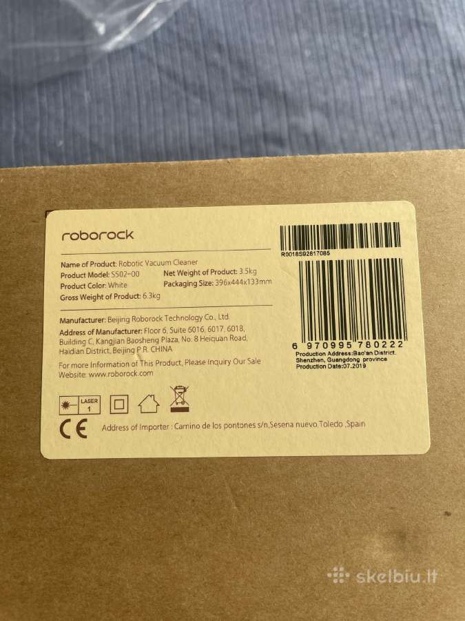 Roborock S50 robotas siurblys su plovimo funkcija - nuotraukos Nr. 8