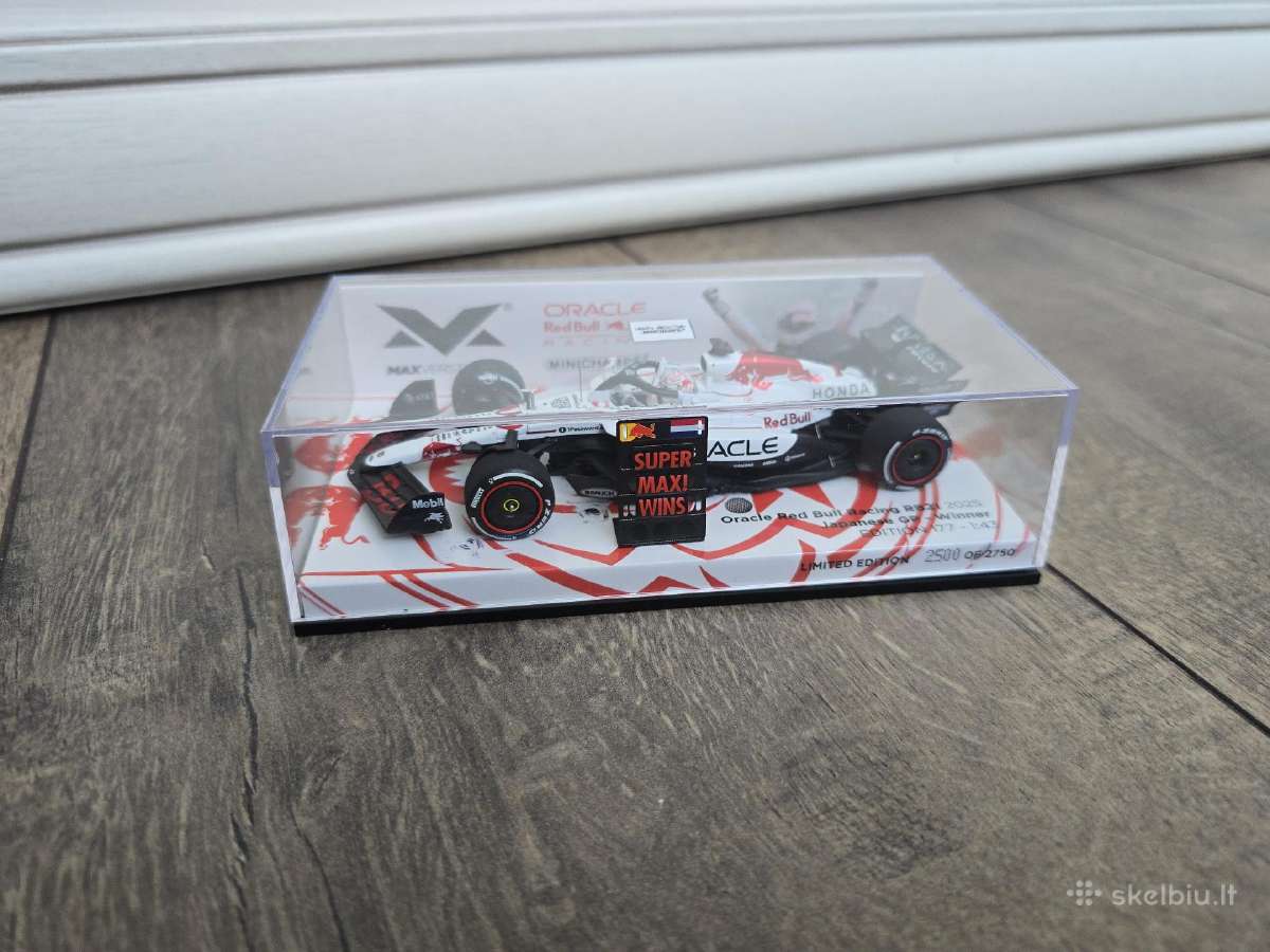 Minichamps 1:43 Max Verstappen Japan 2025 - nuotraukos Nr. 4