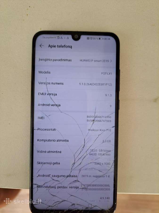 Huawei psmart - nuotraukos Nr. 3