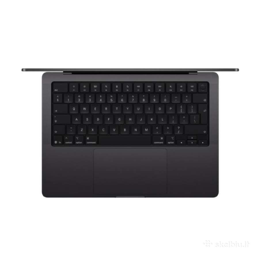MacBook Pro 14 M5 16gb/1tb Space Black 2026 - nuotraukos Nr. 2
