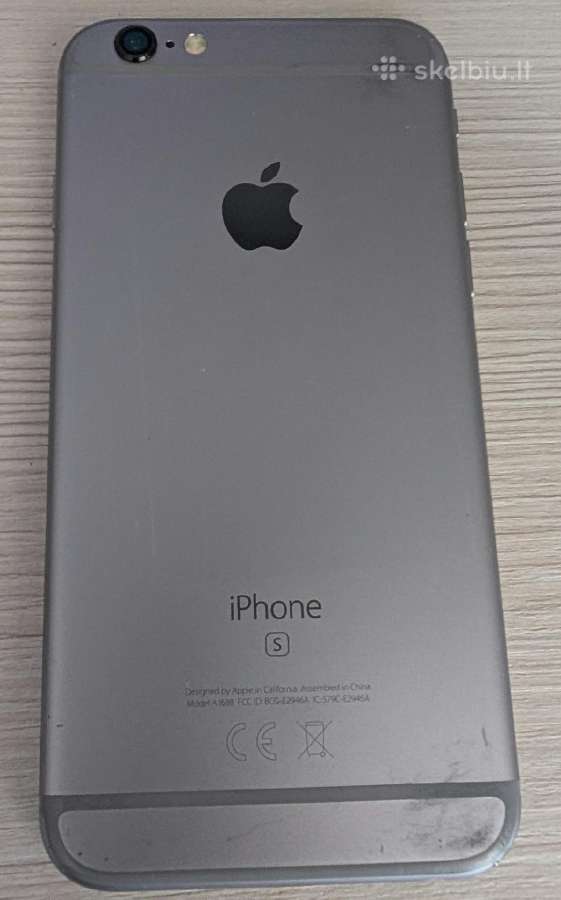 iPhone 6s 32gb - nuotraukos Nr. 3