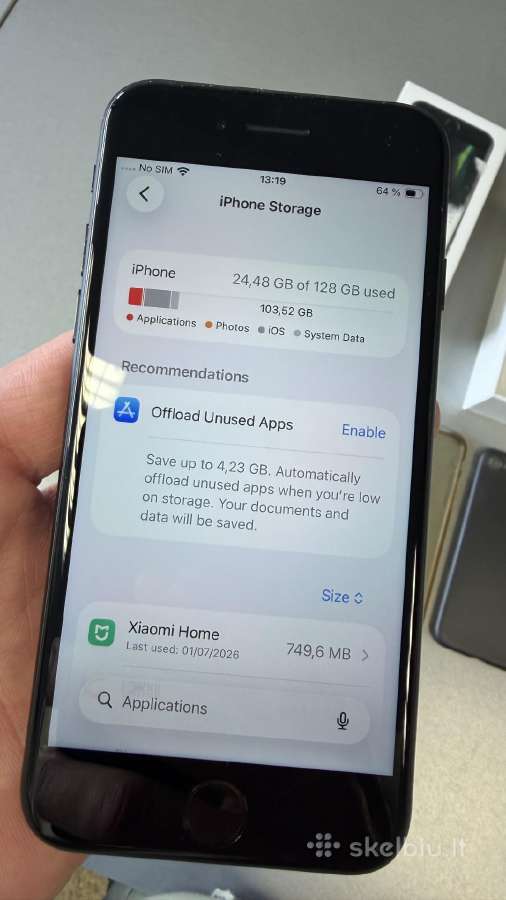 iPhone Se 2nd gen 128 GB / naujas telefonas - nuotraukos Nr. 5