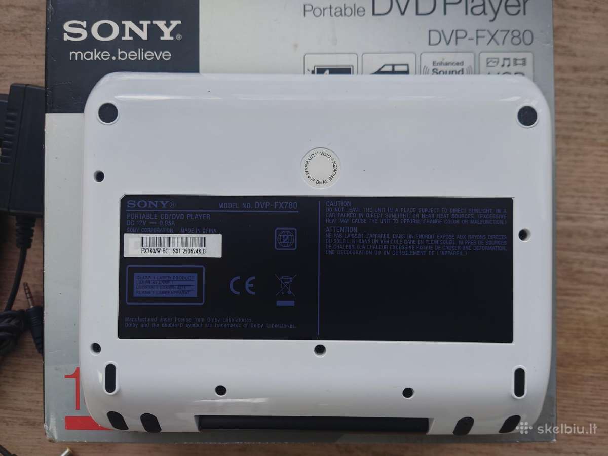Nešiojamas Dvd grotuvas Sony - nuotraukos Nr. 6