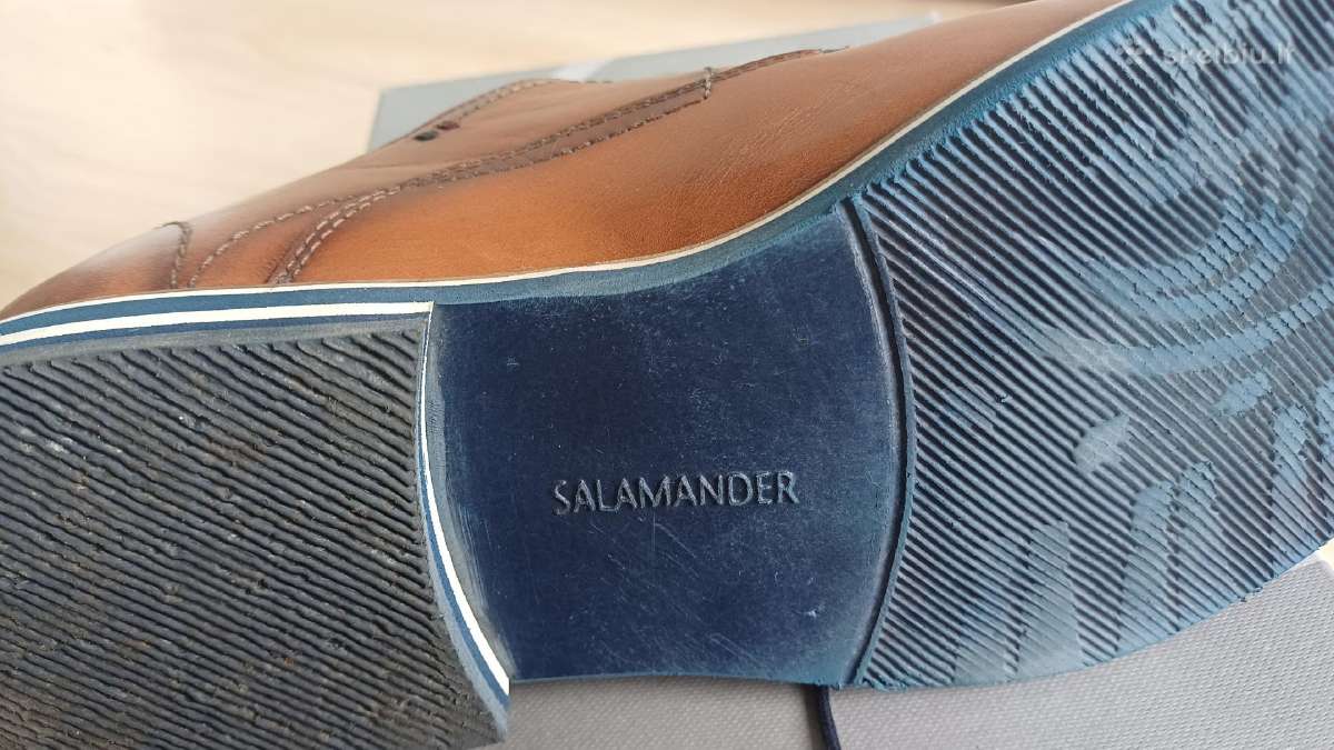Odiniai Salamander Vasco pusbačiai, 43 dydis - nuotraukos Nr. 13