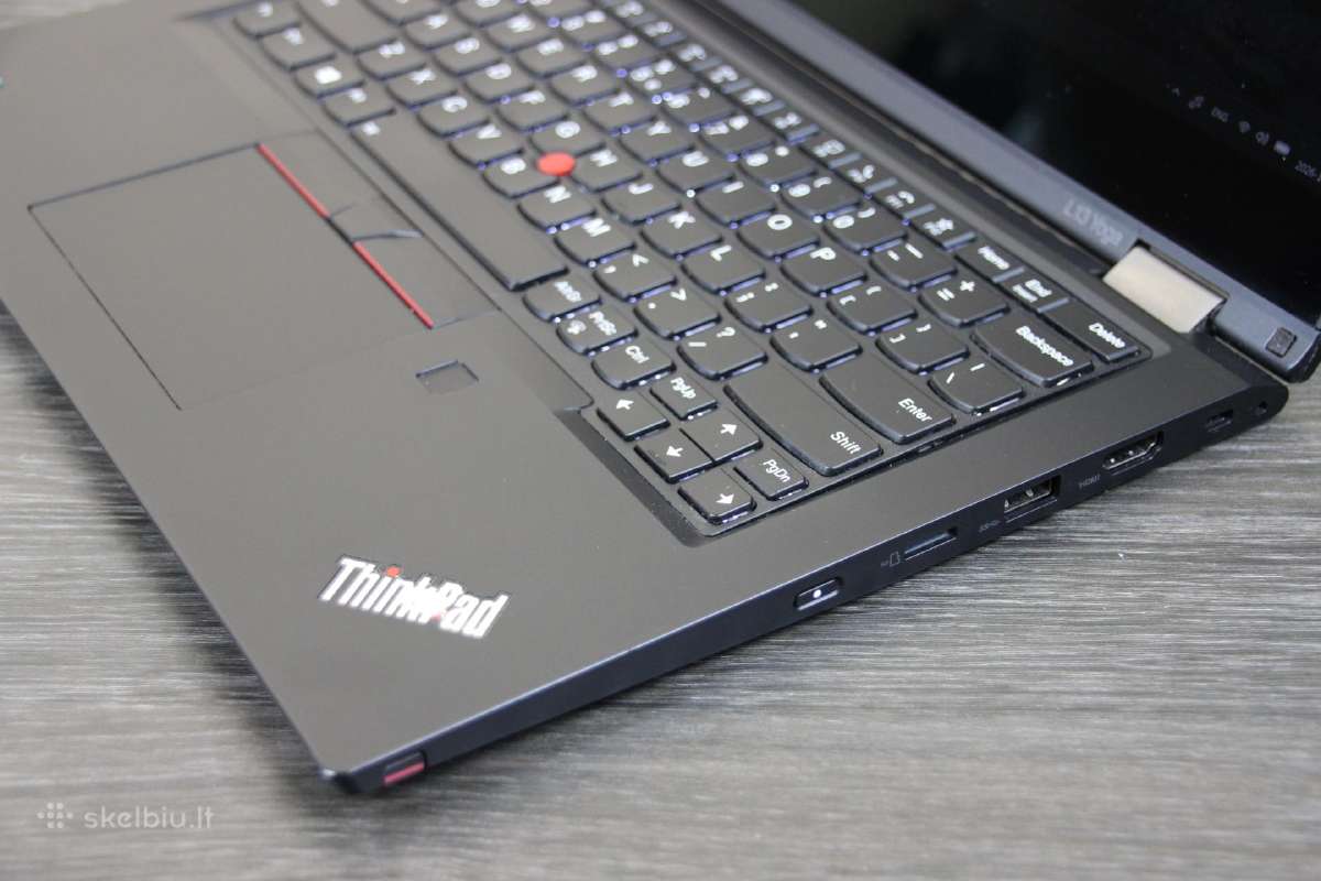Lenovo L13 Yoga i7-1165g7 16gb 512ssd x360 touch - nuotraukos Nr. 4