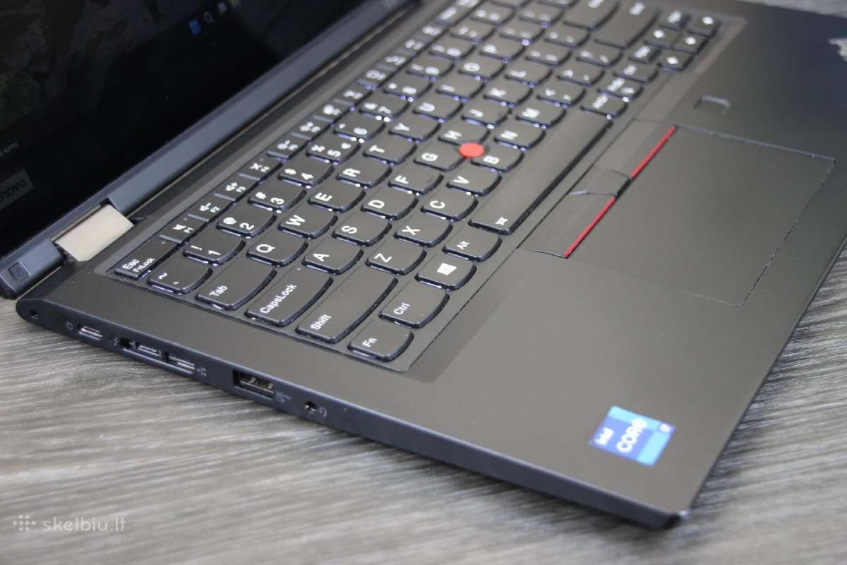 Lenovo L13 Yoga i7-1165g7 16gb 512ssd x360 touch - nuotraukos Nr. 6