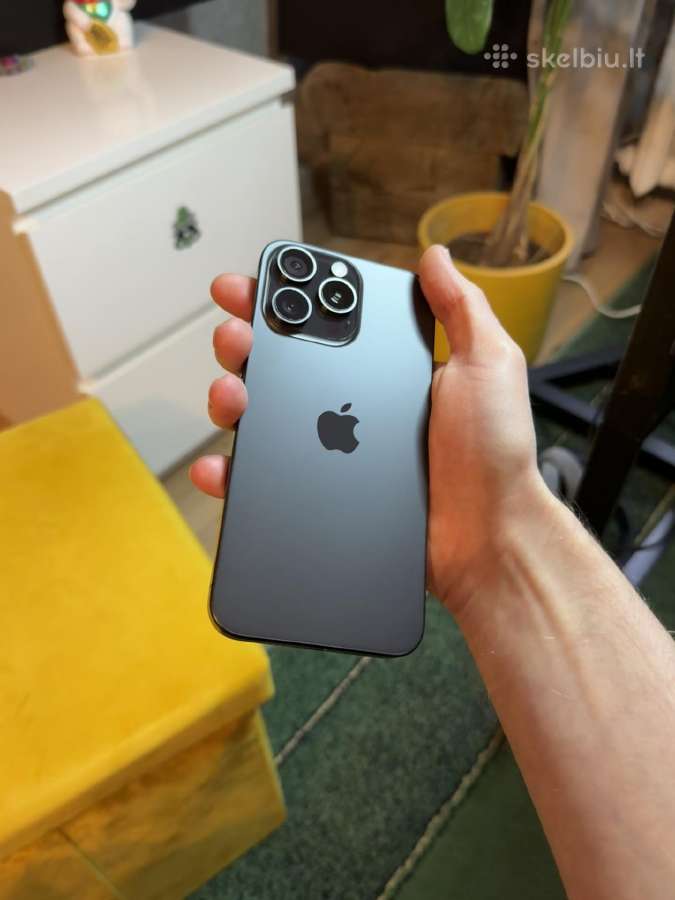 iPhone 16 Pro Max Black Titanium - nuotraukos Nr. 2