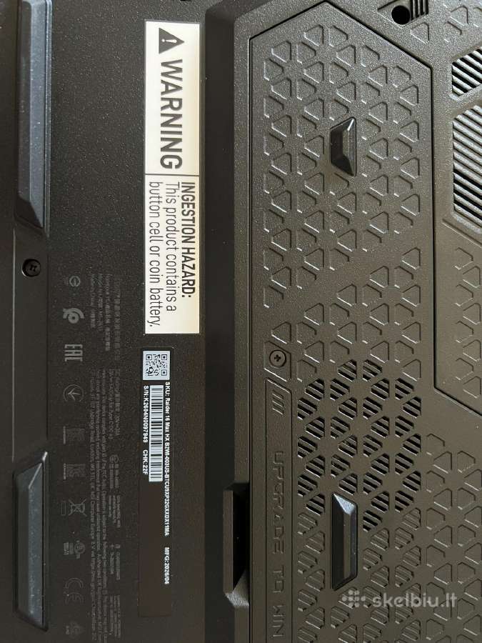 Naujas Msi Raider 16 Max Hx Rtx 5080 / Ultra 9 - nuotraukos Nr. 8