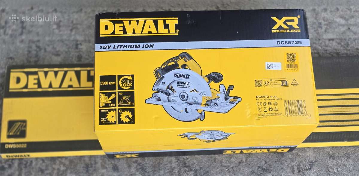 Dewalt siaurapjūklis tiesinis diskinis - nuotraukos Nr. 10
