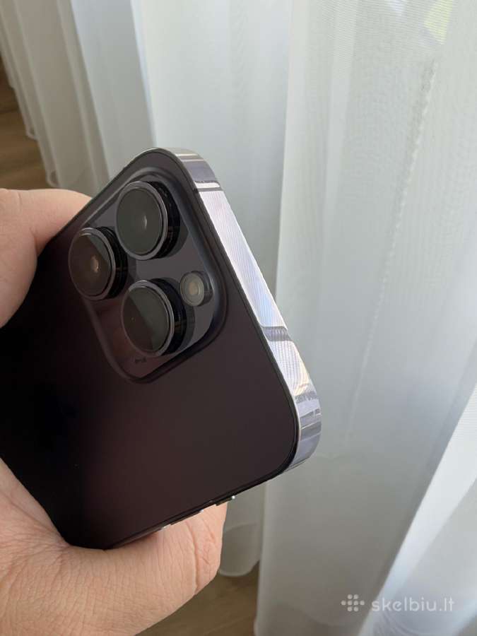 iPhone 14 Pro 256gb Deep Purple – labai gera būklė - nuotraukos Nr. 5