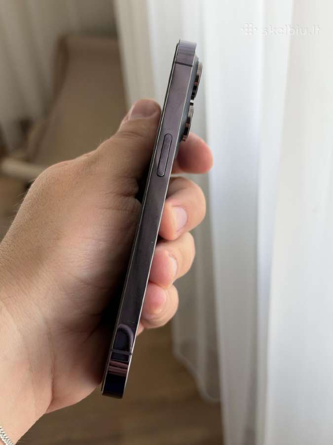 iPhone 14 Pro 256gb Deep Purple – labai gera būklė - nuotraukos Nr. 6
