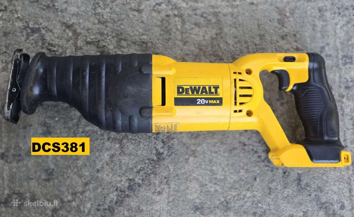 Dewalt siaurapjūklis tiesinis diskinis - nuotraukos Nr. 5