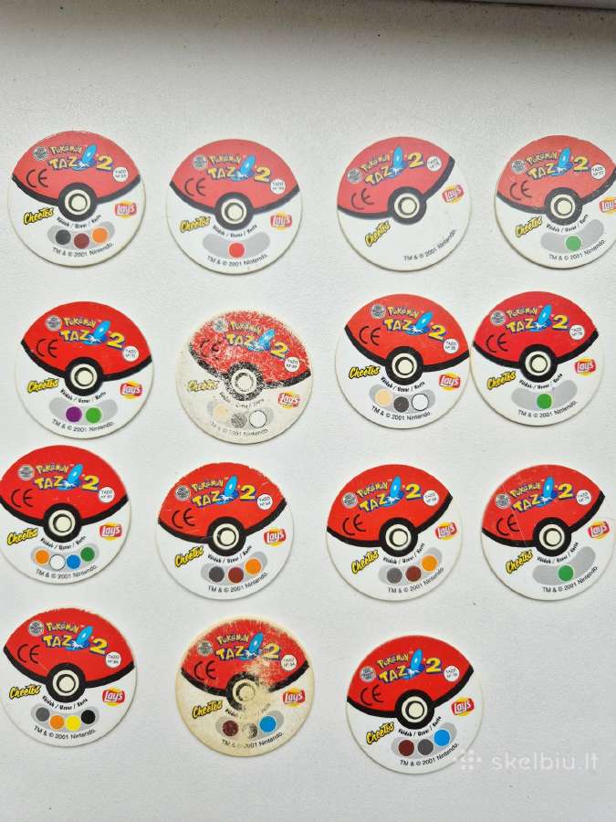 58 Pokemon Tazo - nuotraukos Nr. 2