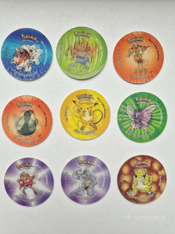 58 Pokemon Tazo - nuotraukos Nr. 4