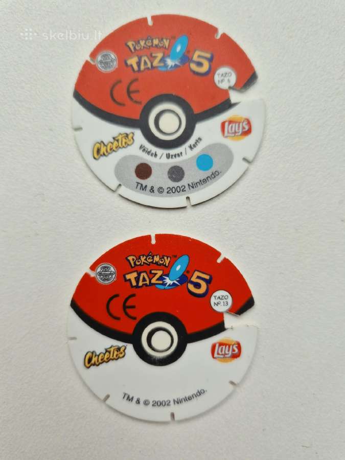58 Pokemon Tazo - nuotraukos Nr. 5