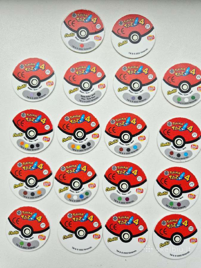 58 Pokemon Tazo - nuotraukos Nr. 7
