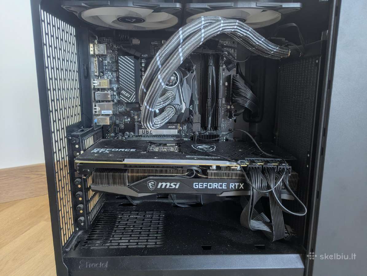 Rtx 3080 + Ryzen 5 7600 Pc - nuotraukos Nr. 3