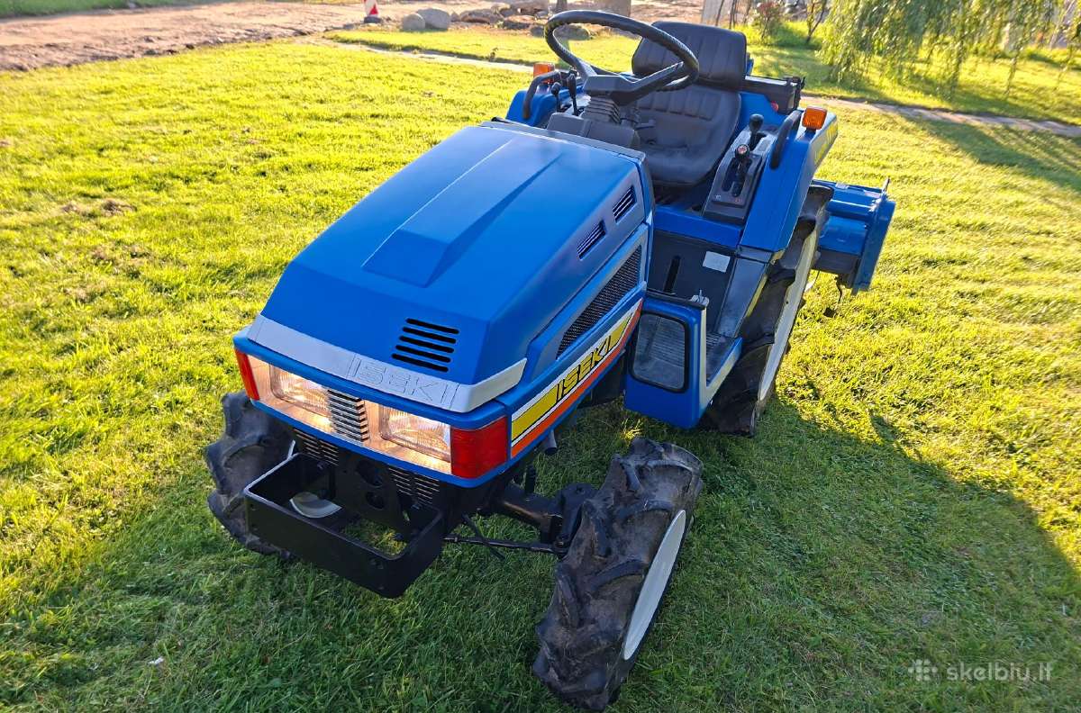 Japoniški Mini traktoriai Mitsubishi, Kubota. - nuotraukos Nr. 2