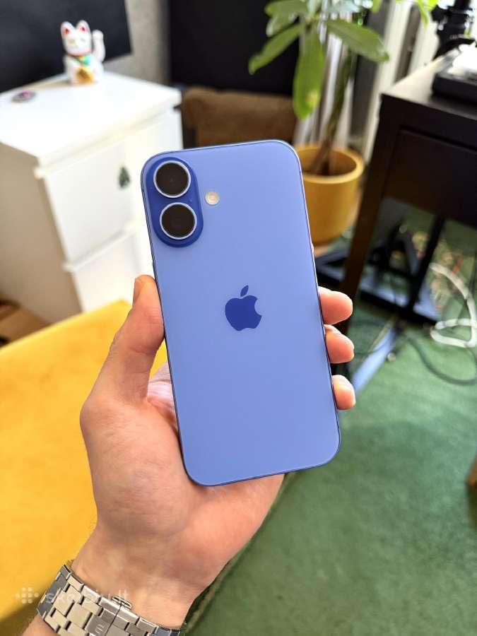 iPhone 16 Blue - nuotraukos Nr. 2