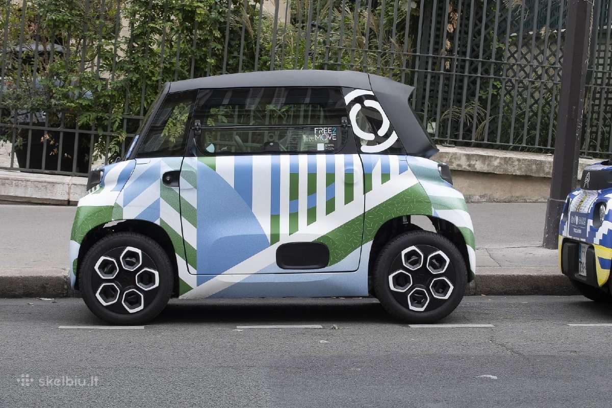 L7e L6e microcar rent / mini automobilių nuoma - nuotraukos Nr. 17