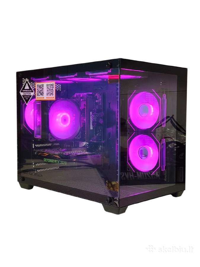 Ryzen 5 5500 Rtx 2070 8gb RAM 16gb 512gb + HDD s/f - nuotraukos Nr. 9
