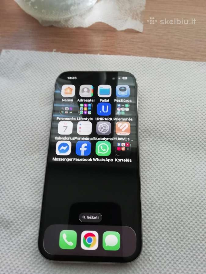 iPhone 15 pro iš Anglijos neardytas 128 GB - nuotraukos Nr. 9