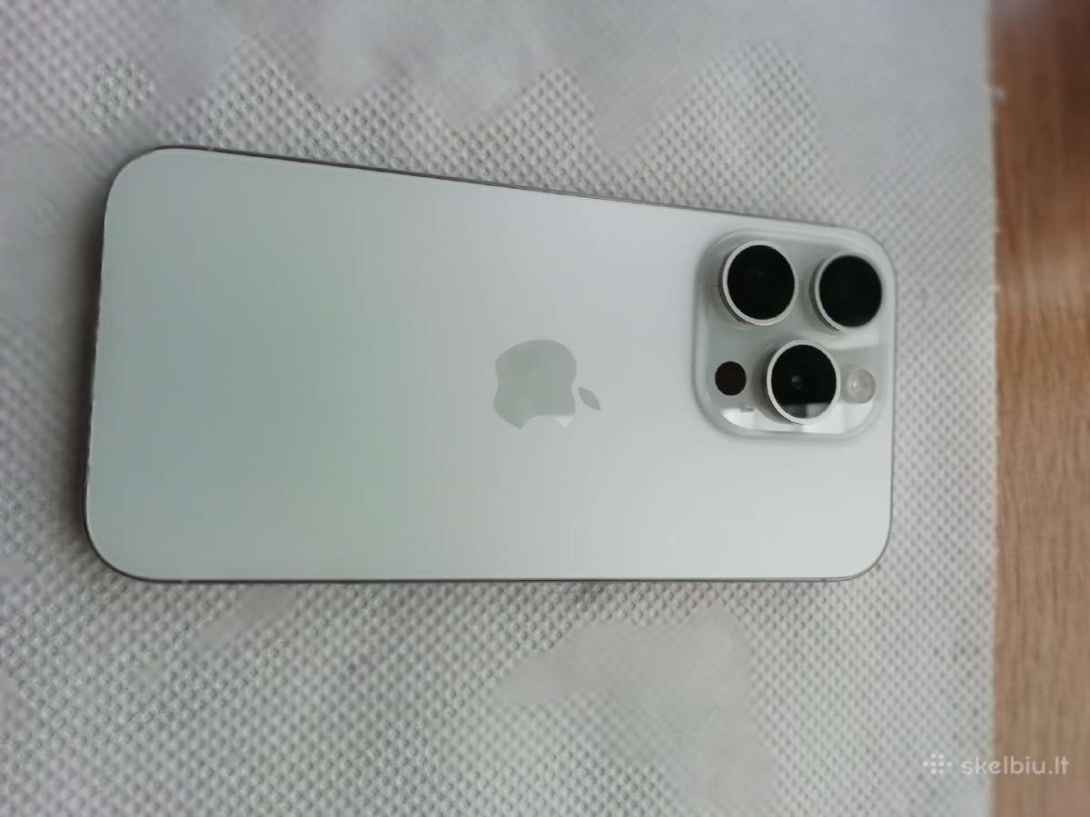 iPhone 15 pro iš Anglijos neardytas 128 GB - nuotraukos Nr. 15