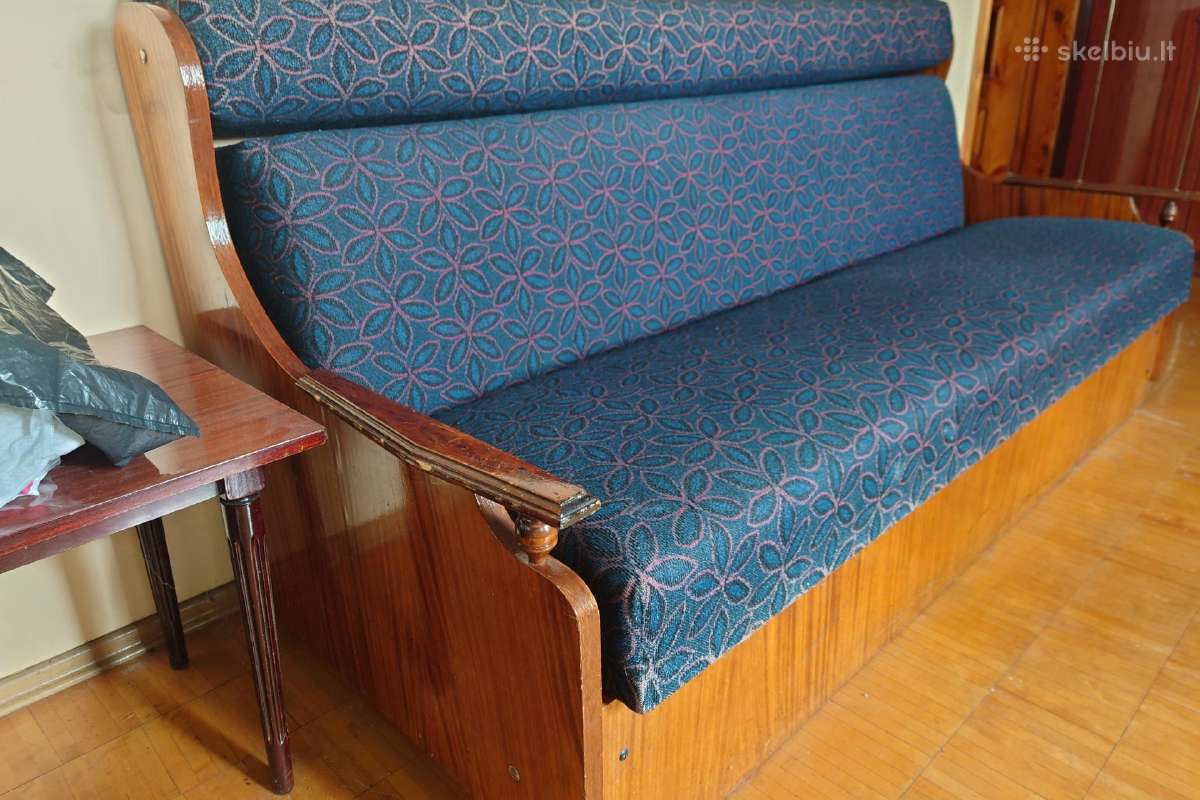 Senoviniai sofa, foteliai, staliukas - nuotraukos Nr. 8