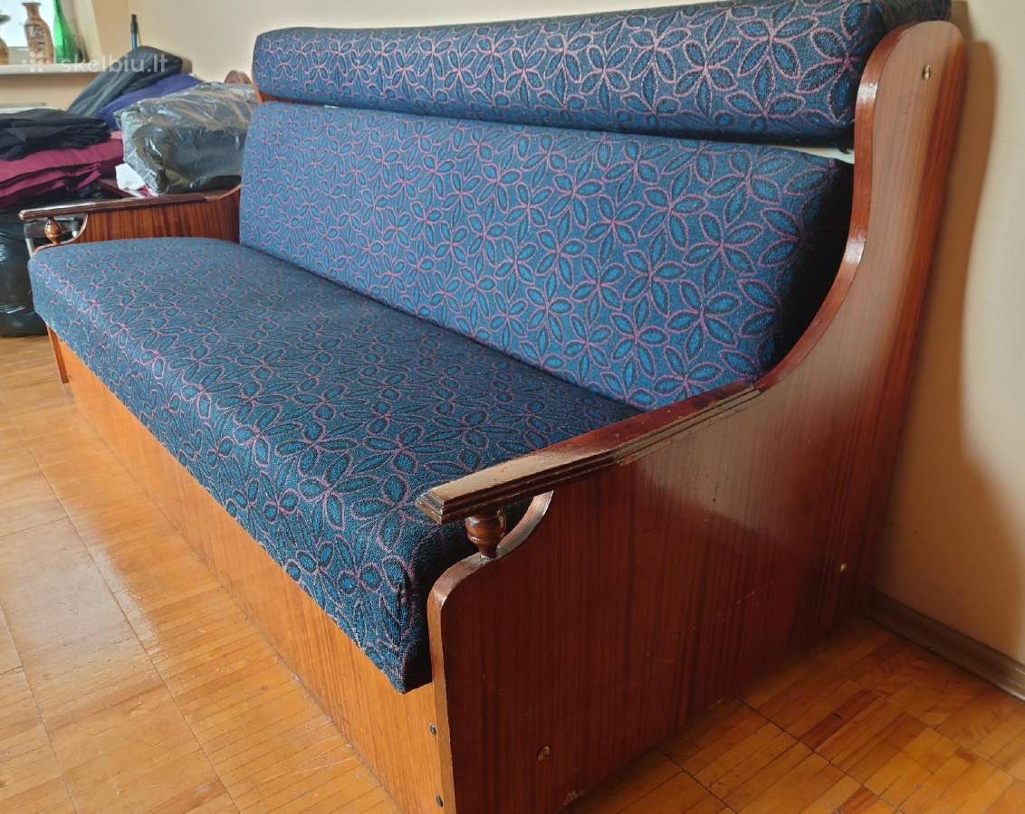 Senoviniai sofa, foteliai, staliukas - nuotraukos Nr. 11