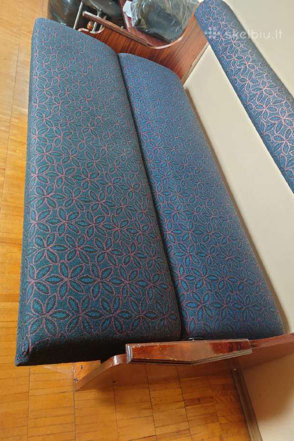 Senoviniai sofa, foteliai, staliukas - nuotraukos Nr. 6