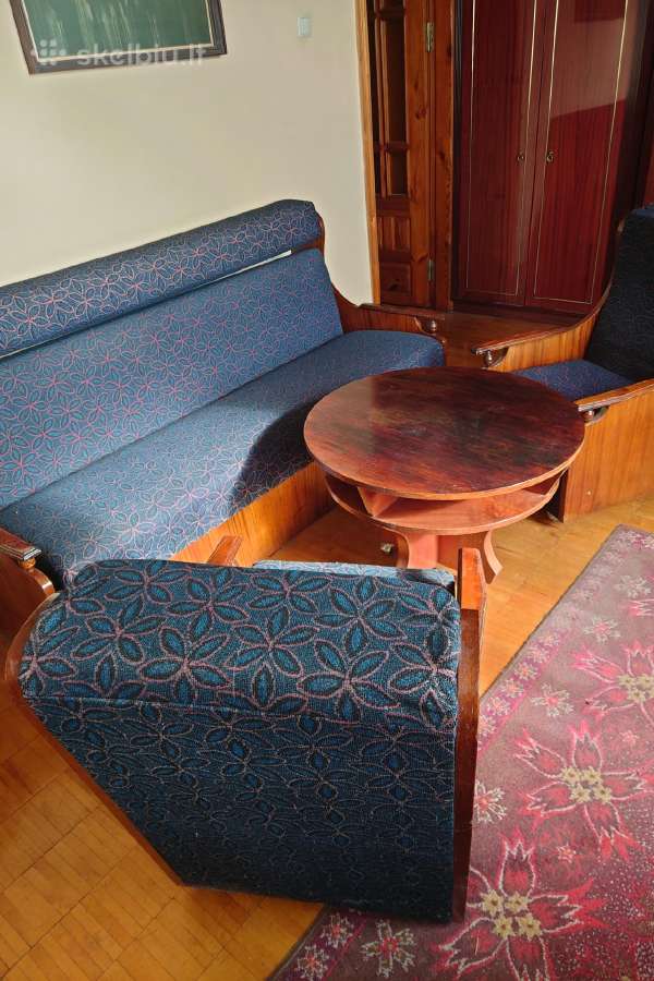 Senoviniai sofa, foteliai, staliukas - nuotraukos Nr. 7